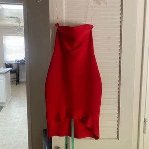 Red bandage dress- new with tags